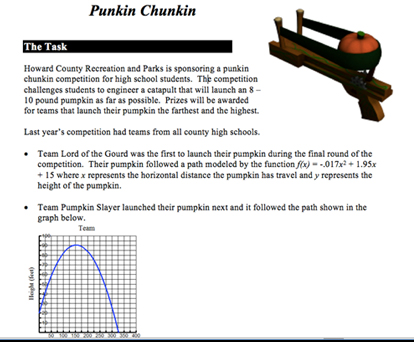Image from punkin chunkin lesson plan
