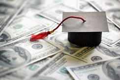 Graduation Money Graphic