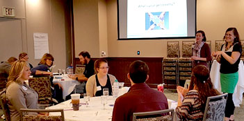 Photo of mentoring meeting