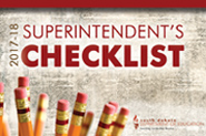Image of the cover of the 2017 Superintendent's Checklist.