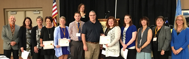 image of School Representatives from the 21st Century School Library Award.
