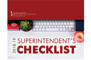 2018-19 Superintendent's checklist