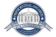 Logo for The Presidential Award for Excellence in Mathematics and Science Teaching 