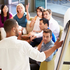 stock photo of work group