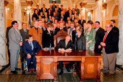 Gov. Daugaard signs education reform bills