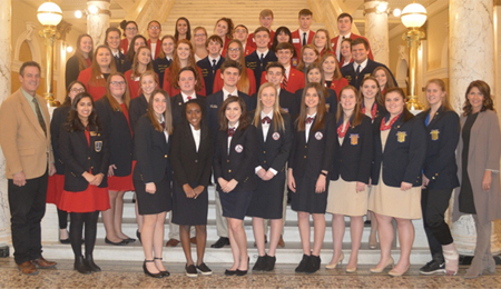 2019 CTSOs with Gov. Noem