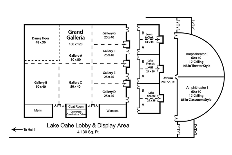 Map of Ramkota Conference Center